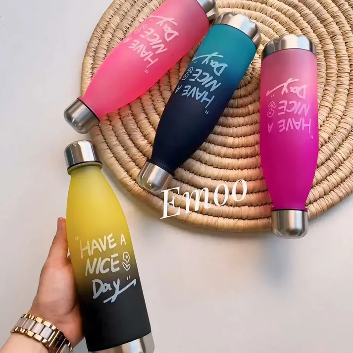 زجاجة مياه ب قعدة ستانلس