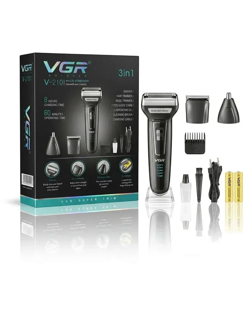 VGR ماكينة حلاقة 3x1